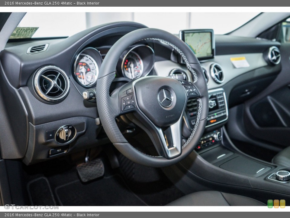 Black Interior Prime Interior for the 2016 Mercedes-Benz GLA 250 4Matic #109232682