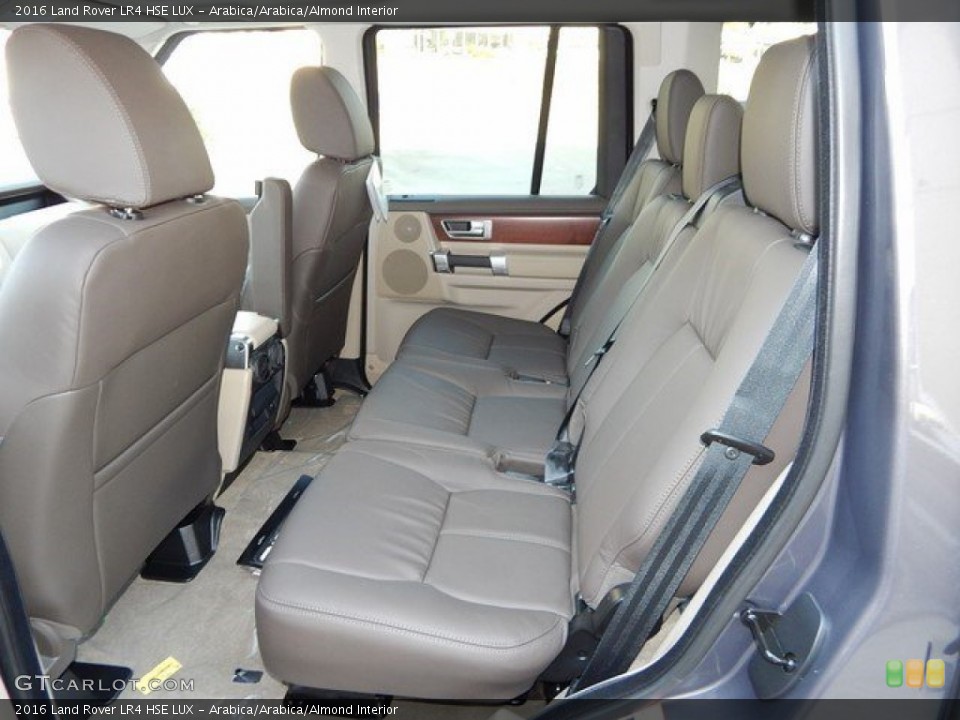 Arabica/Arabica/Almond Interior Rear Seat for the 2016 Land Rover LR4 HSE LUX #109242198