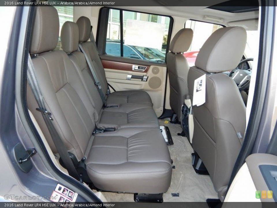Arabica/Arabica/Almond Interior Rear Seat for the 2016 Land Rover LR4 HSE LUX #109242321