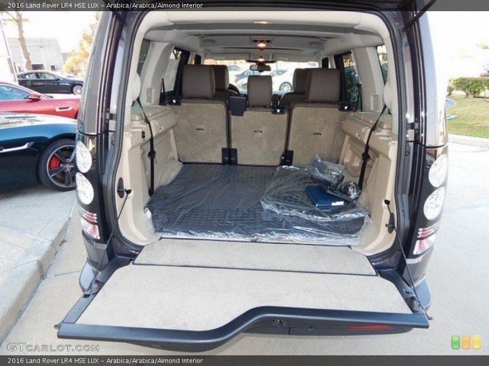 Arabica/Arabica/Almond Interior Trunk for the 2016 Land Rover LR4 HSE LUX #109242348