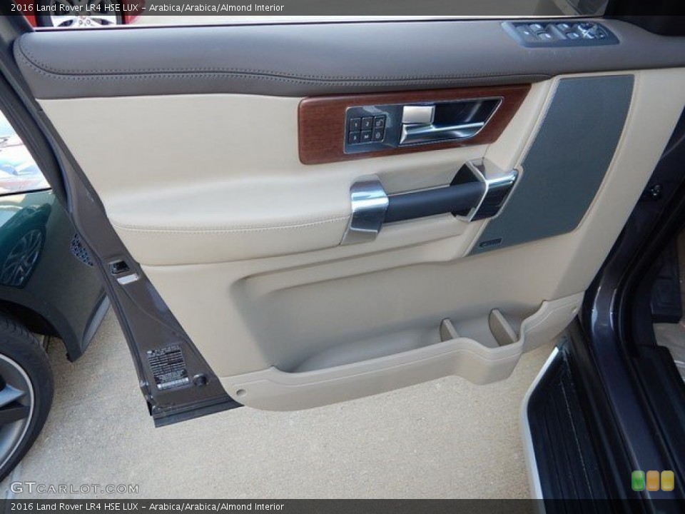 Arabica/Arabica/Almond Interior Door Panel for the 2016 Land Rover LR4 HSE LUX #109242368