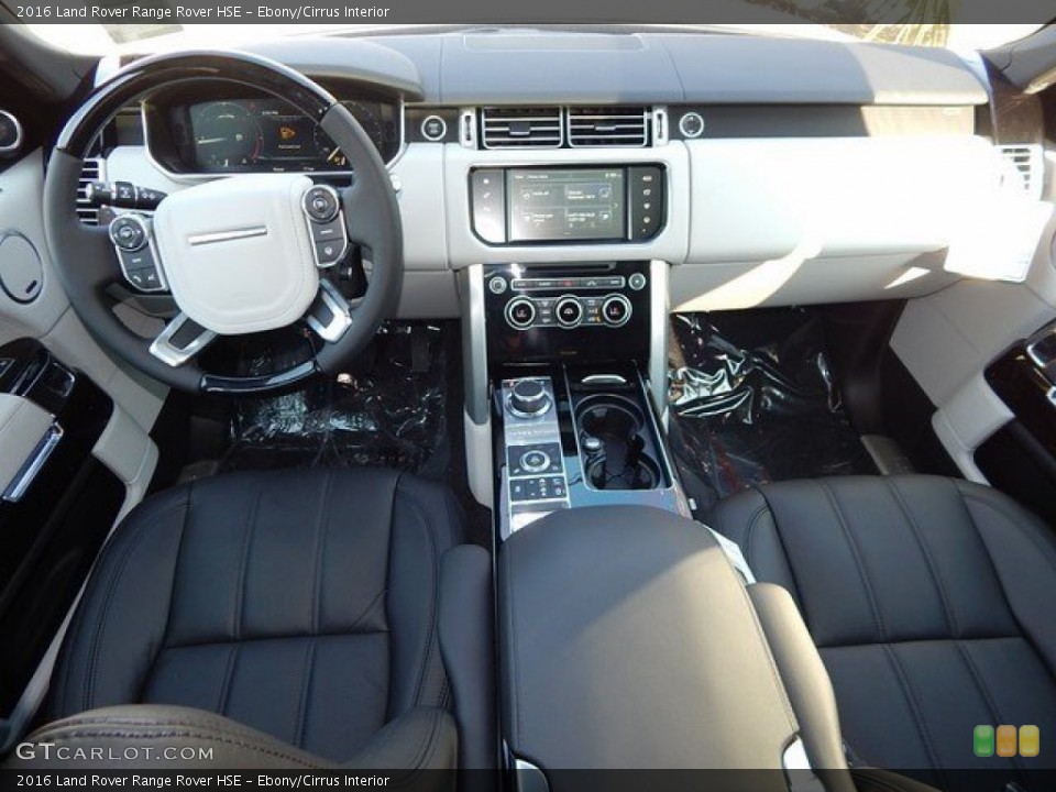 Ebony/Cirrus Interior Photo for the 2016 Land Rover Range Rover HSE #109242507