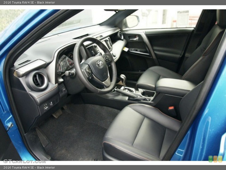 Black Interior Prime Interior for the 2016 Toyota RAV4 SE #109242651