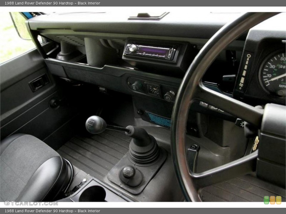 Black Interior Transmission for the 1988 Land Rover Defender 90 Hardtop #109247844