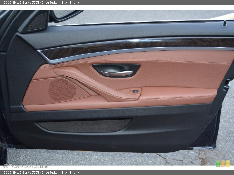 Black Interior Door Panel for the 2016 BMW 5 Series 535i xDrive Sedan #109255278