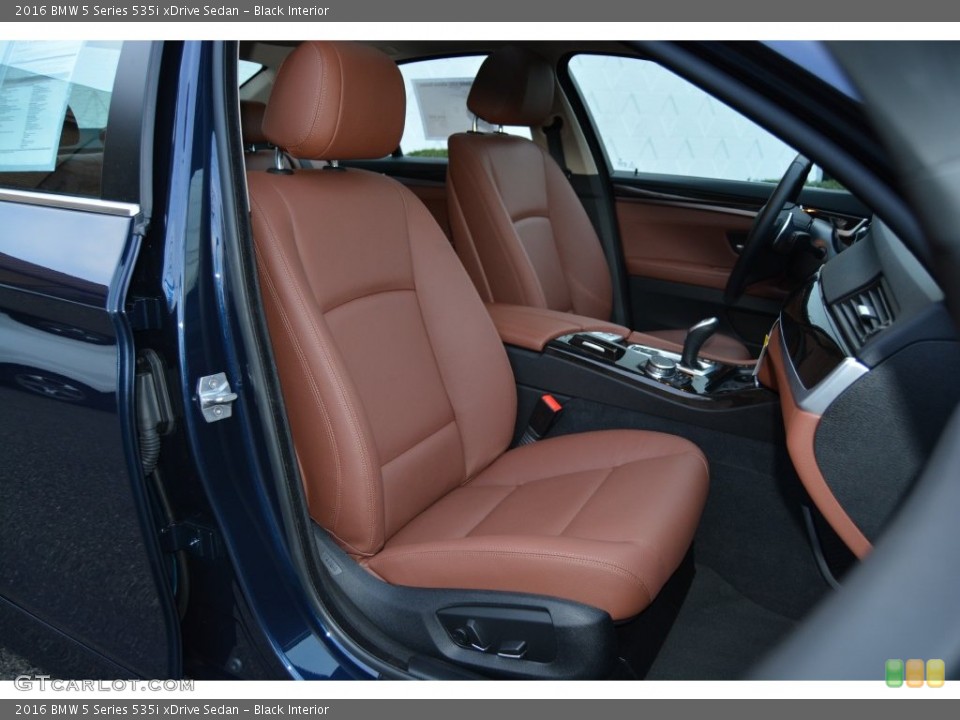Black Interior Photo for the 2016 BMW 5 Series 535i xDrive Sedan #109255338