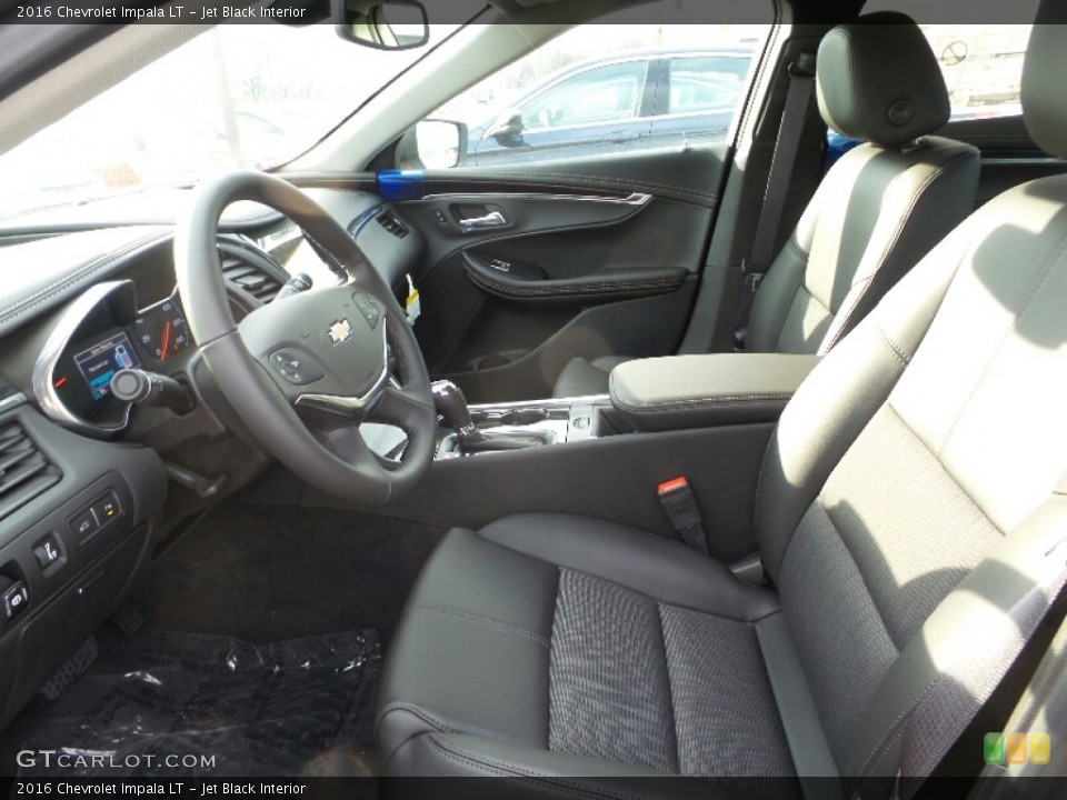 Jet Black Interior Front Seat for the 2016 Chevrolet Impala LT #109261167
