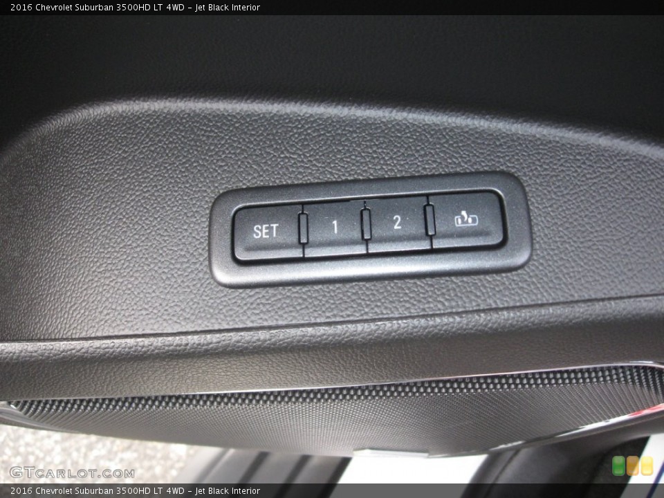 Jet Black Interior Controls for the 2016 Chevrolet Suburban 3500HD LT 4WD #109276519