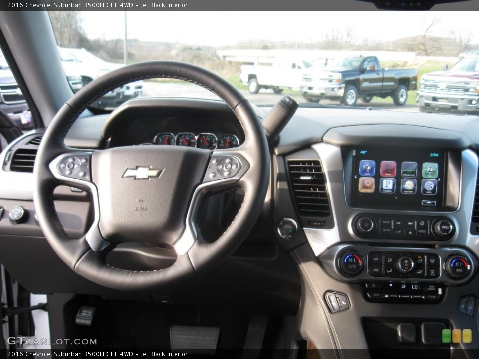 Jet Black Interior Controls for the 2016 Chevrolet Suburban 3500HD LT 4WD #109276996