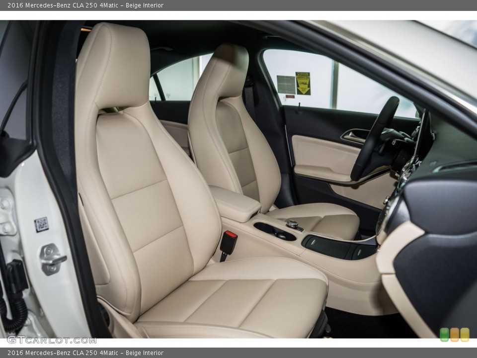 Beige Interior Front Seat for the 2016 Mercedes-Benz CLA 250 4Matic #109284398