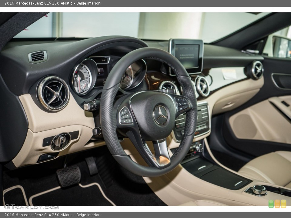 Beige Interior Prime Interior for the 2016 Mercedes-Benz CLA 250 4Matic #109284490