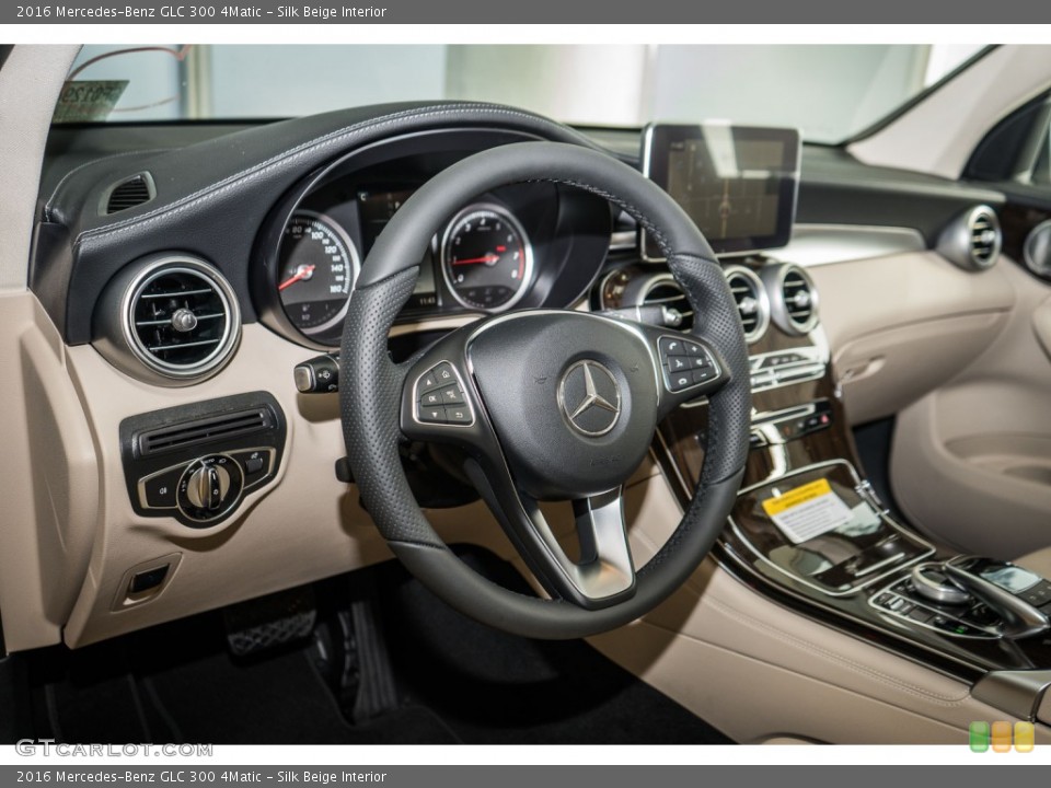 Silk Beige Interior Prime Interior for the 2016 Mercedes-Benz GLC 300 4Matic #109287760