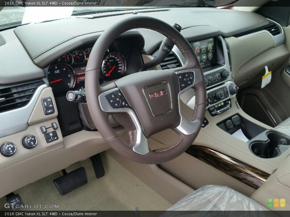 Cocoa/Dune 2016 GMC Yukon Interiors