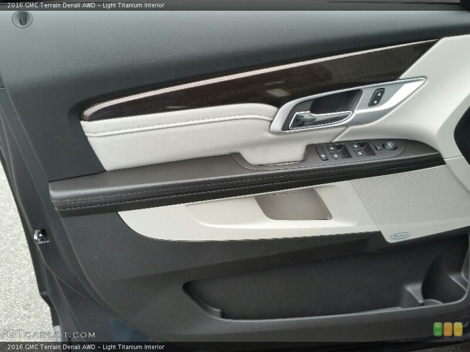 Light Titanium Interior Door Panel for the 2016 GMC Terrain Denali AWD #109289619