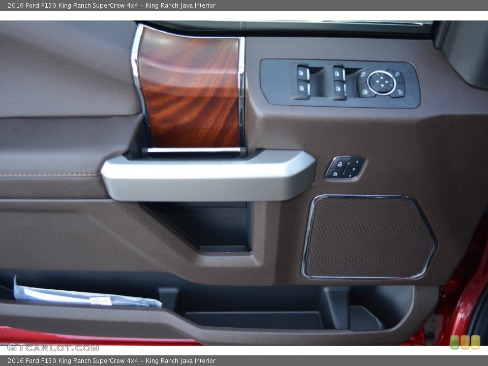 King Ranch Java Interior Door Panel for the 2016 Ford F150 King Ranch SuperCrew 4x4 #109336715