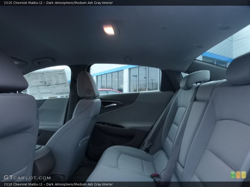 Dark Atmosphere/Medium Ash Gray Interior Rear Seat for the 2016 Chevrolet Malibu LS #109342655