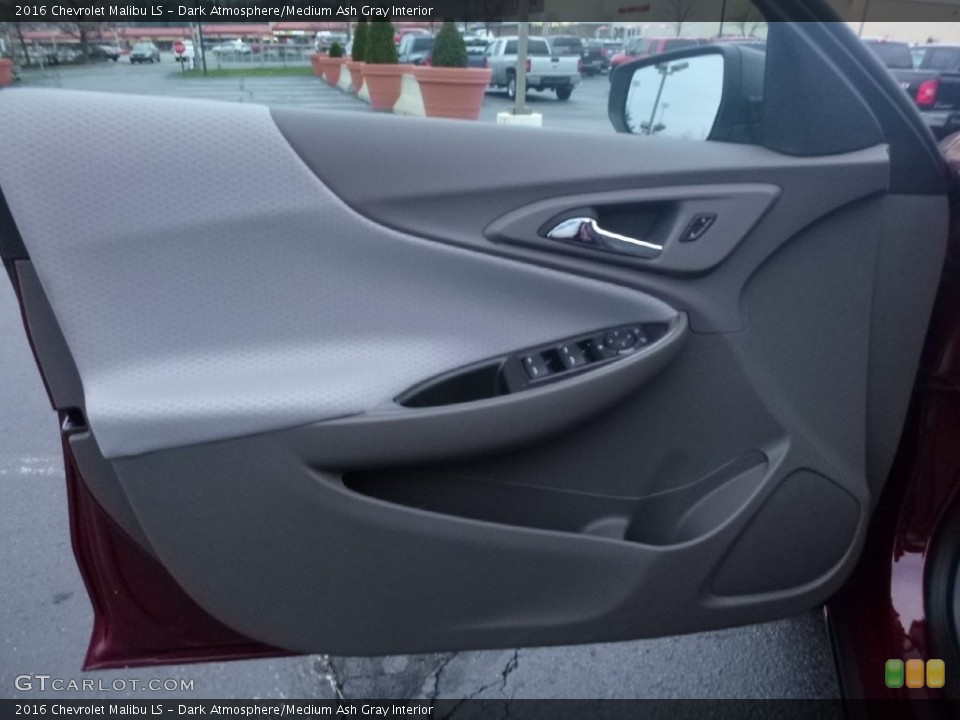 Dark Atmosphere/Medium Ash Gray Interior Door Panel for the 2016 Chevrolet Malibu LS #109342697