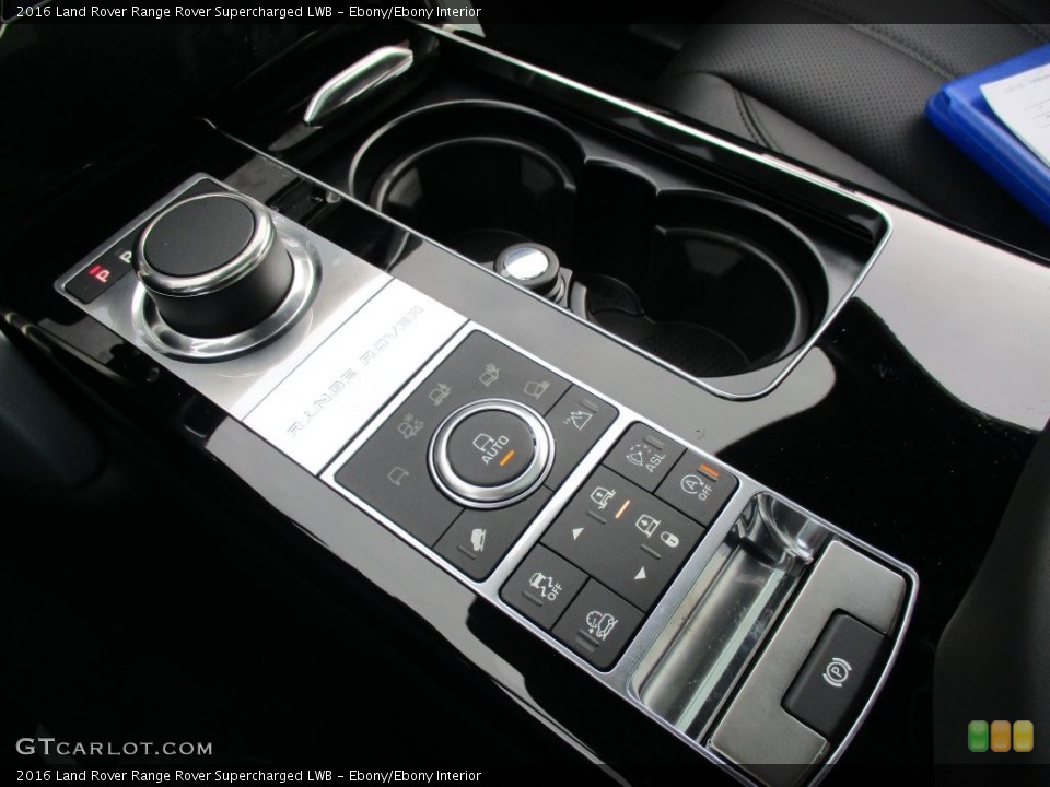 Ebony/Ebony Interior Controls for the 2016 Land Rover Range Rover Supercharged LWB #109348364