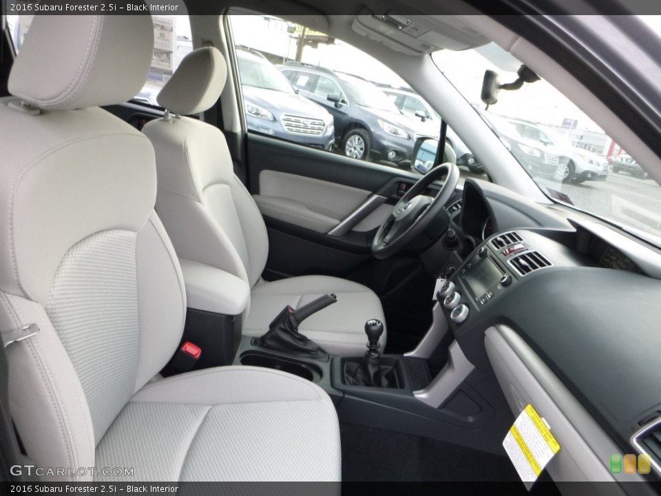 Black Interior Photo for the 2016 Subaru Forester 2.5i #109380663