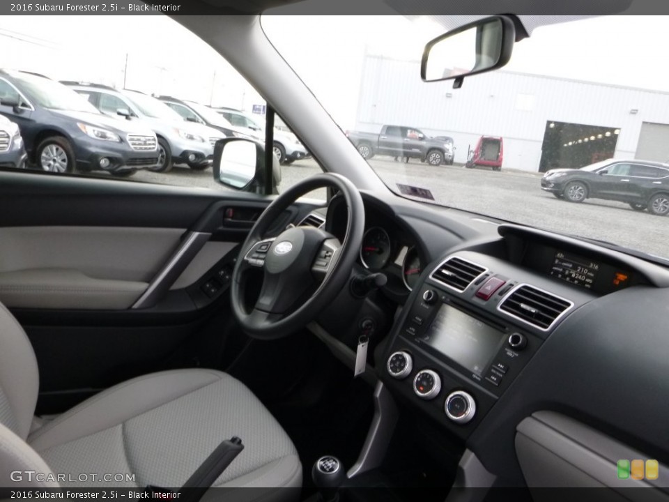 Black Interior Dashboard for the 2016 Subaru Forester 2.5i #109380687