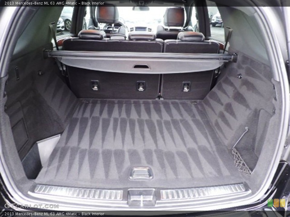 Black Interior Trunk for the 2013 Mercedes-Benz ML 63 AMG 4Matic #109380843