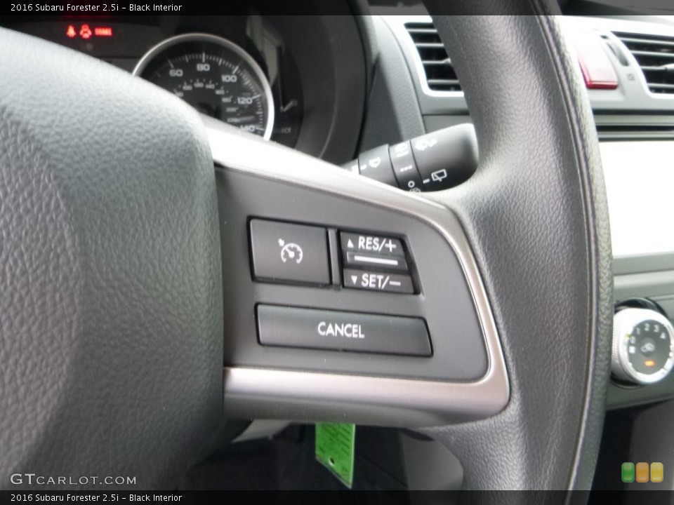 Black Interior Controls for the 2016 Subaru Forester 2.5i #109380998