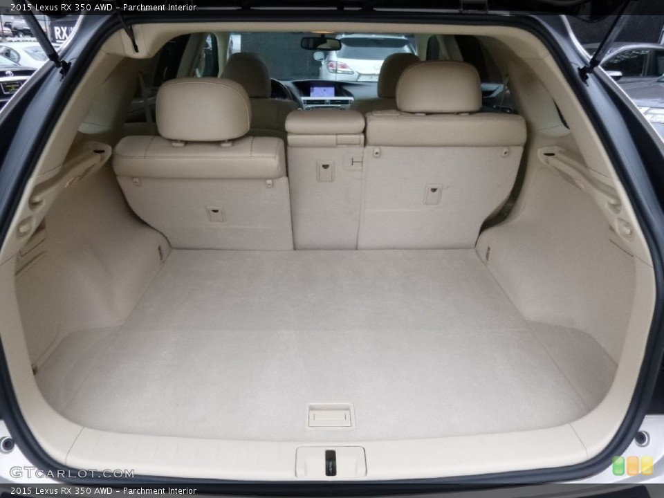 Parchment Interior Trunk for the 2015 Lexus RX 350 AWD #109384146