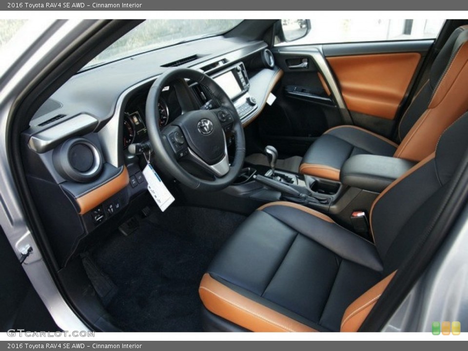 Cinnamon Interior Prime Interior for the 2016 Toyota RAV4 SE AWD #109392091