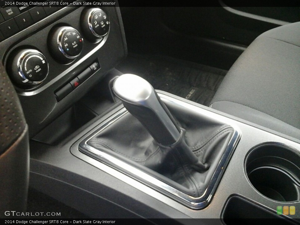 Dark Slate Gray Interior Transmission for the 2014 Dodge Challenger SRT8 Core #109392982