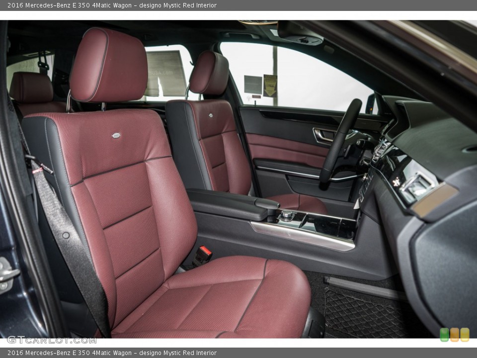 designo Mystic Red Interior Photo for the 2016 Mercedes-Benz E 350 4Matic Wagon #109397710