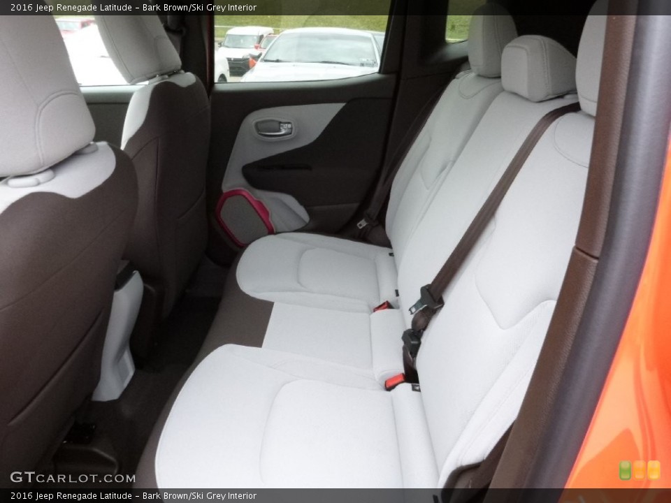Bark Brown/Ski Grey Interior Rear Seat for the 2016 Jeep Renegade Latitude #109399741