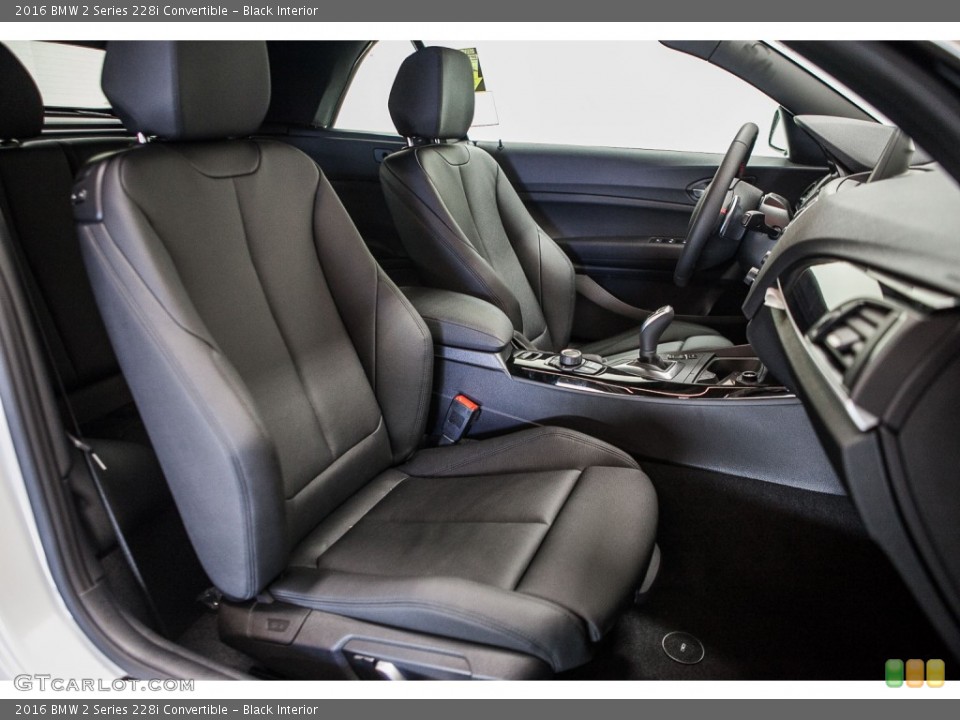 Black Interior Photo for the 2016 BMW 2 Series 228i Convertible #109425363
