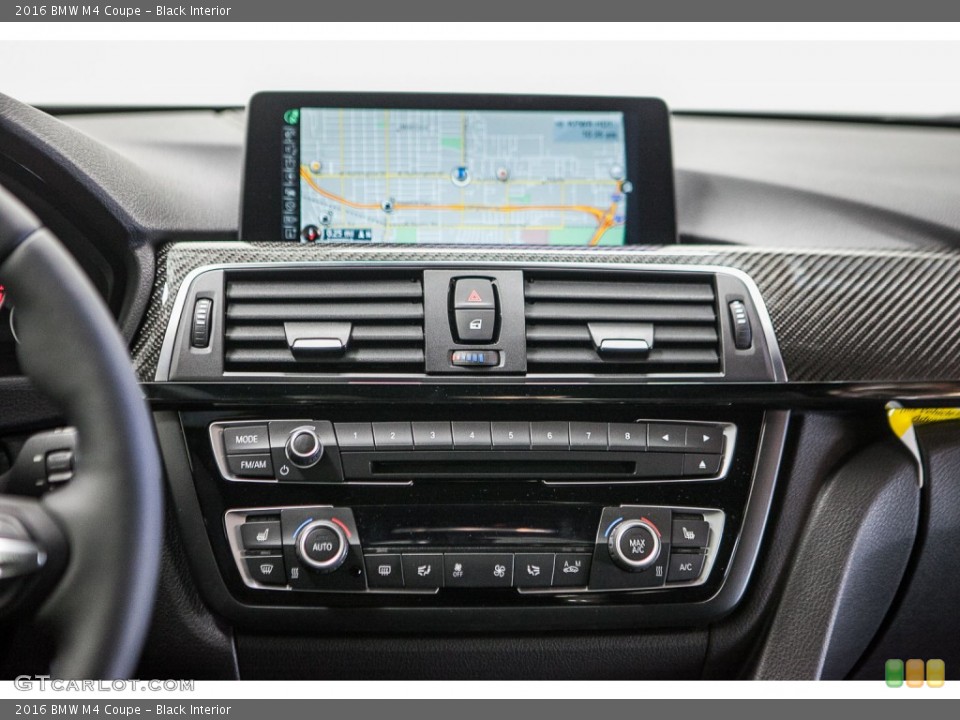 Black Interior Controls for the 2016 BMW M4 Coupe #109425813