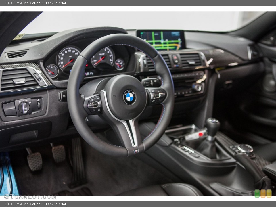 Black Interior Dashboard for the 2016 BMW M4 Coupe #109425854