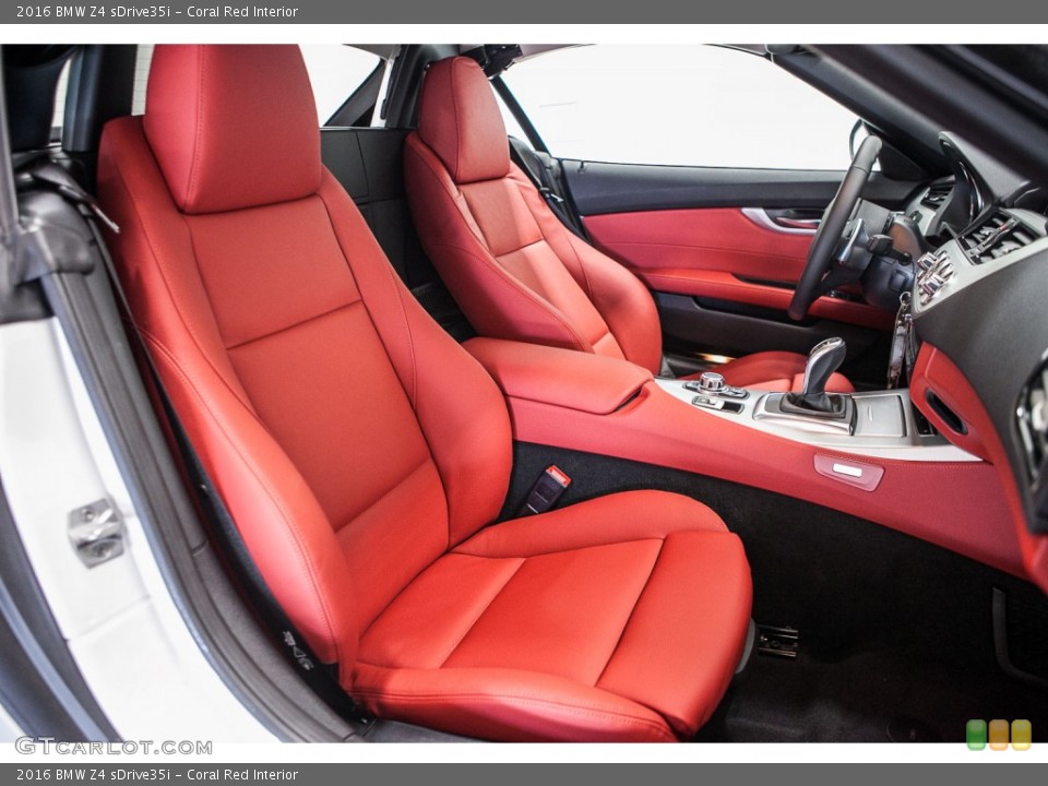Coral Red Interior Photo for the 2016 BMW Z4 sDrive35i #109426551