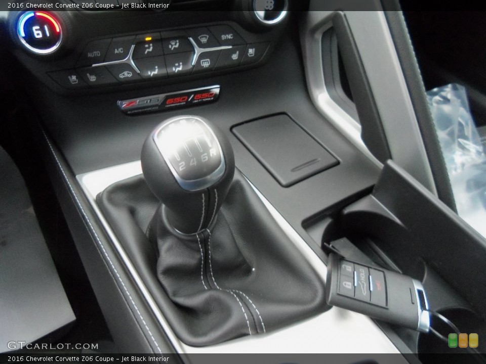 Jet Black Interior Transmission for the 2016 Chevrolet Corvette Z06 Coupe #109432608