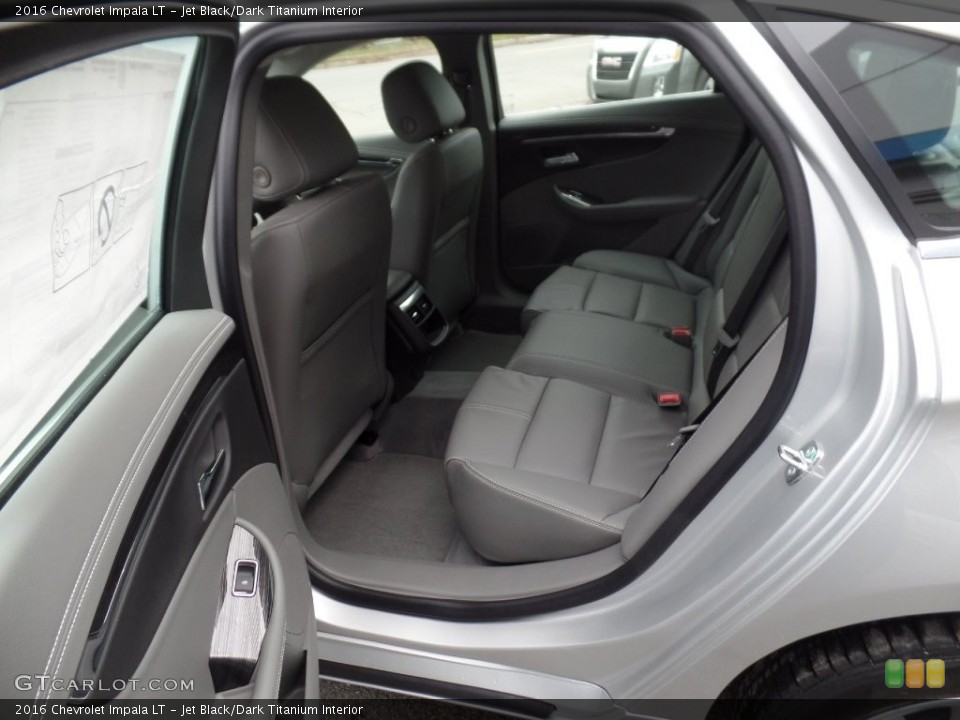 Jet Black/Dark Titanium Interior Rear Seat for the 2016 Chevrolet Impala LT #109432977