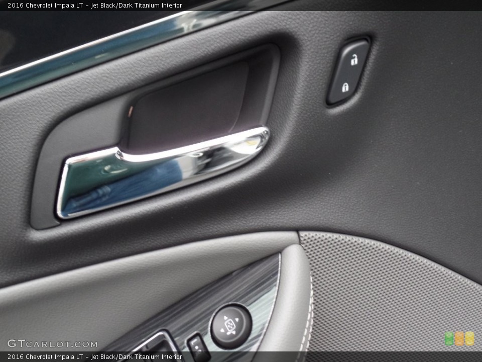 Jet Black/Dark Titanium Interior Controls for the 2016 Chevrolet Impala LT #109433091