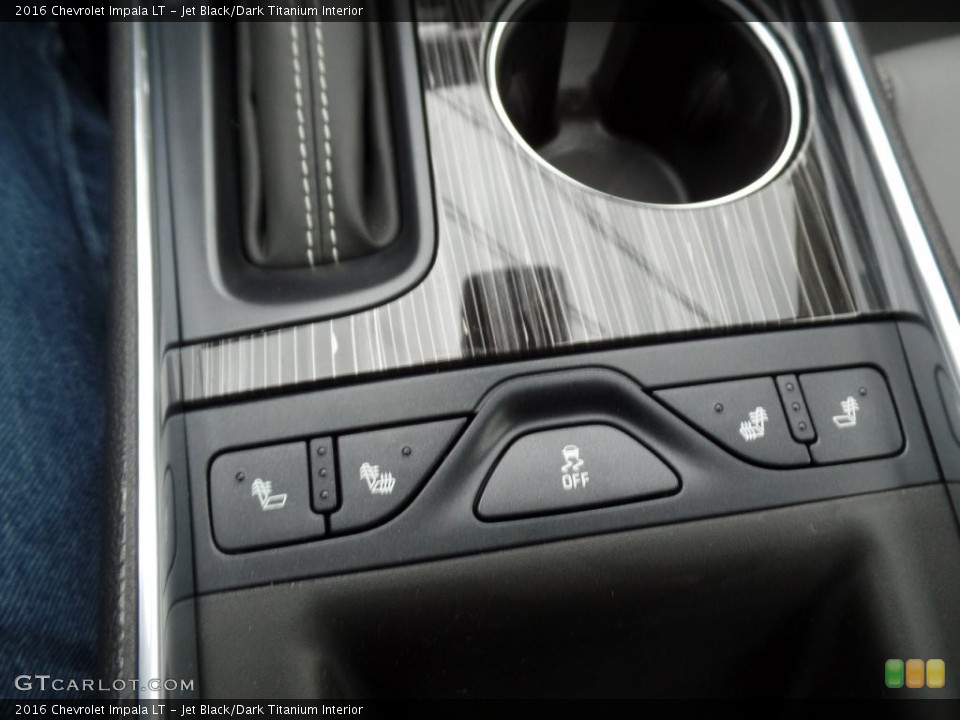 Jet Black/Dark Titanium Interior Controls for the 2016 Chevrolet Impala LT #109433194