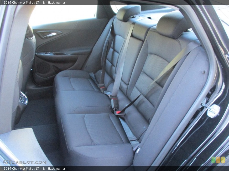 Jet Black Interior Rear Seat for the 2016 Chevrolet Malibu LT #109453404