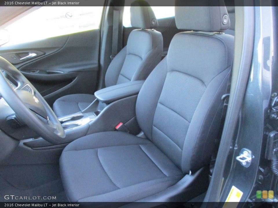 Jet Black Interior Front Seat for the 2016 Chevrolet Malibu LT #109453848