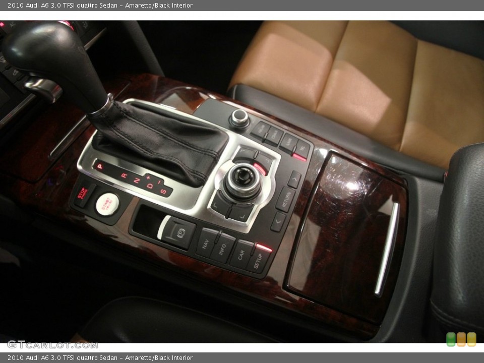 Amaretto/Black Interior Transmission for the 2010 Audi A6 3.0 TFSI quattro Sedan #109471809