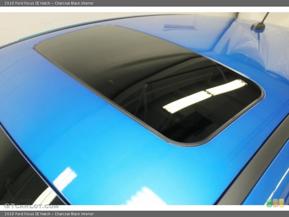 Charcoal Black Interior Sunroof for the 2016 Ford Focus SE Hatch #109480078