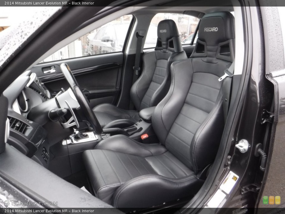 Black Interior Photo for the 2014 Mitsubishi Lancer Evolution MR #109483496