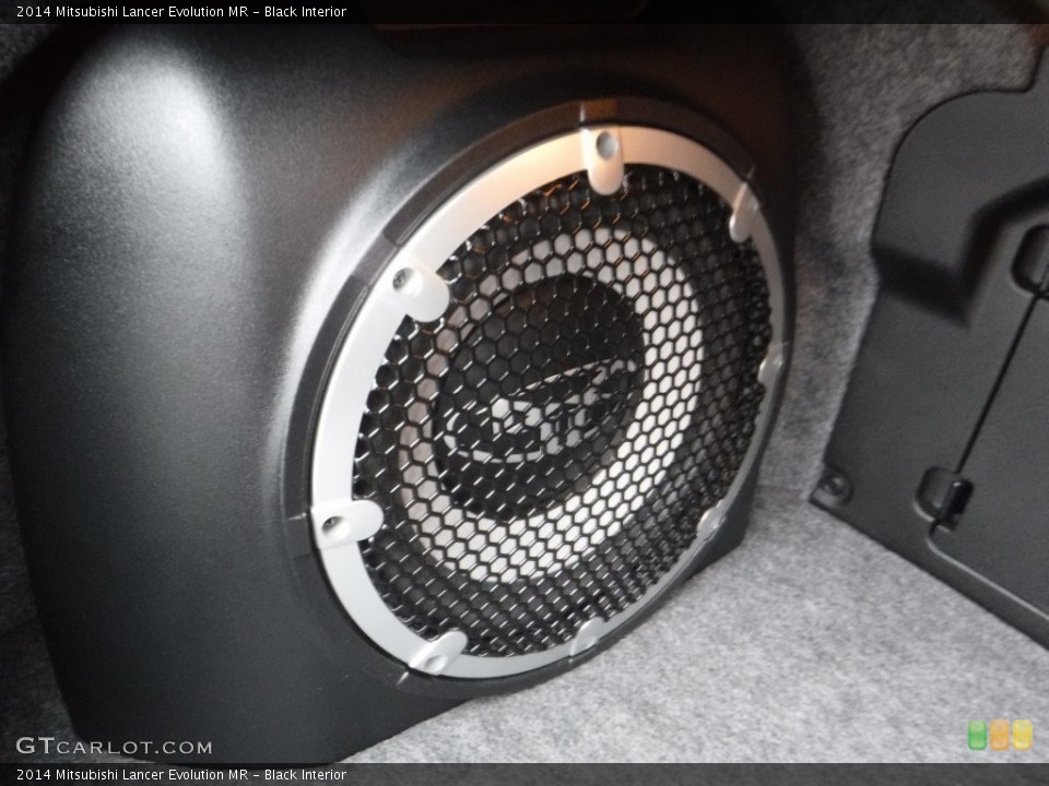 Black Interior Audio System for the 2014 Mitsubishi Lancer Evolution MR #109483736