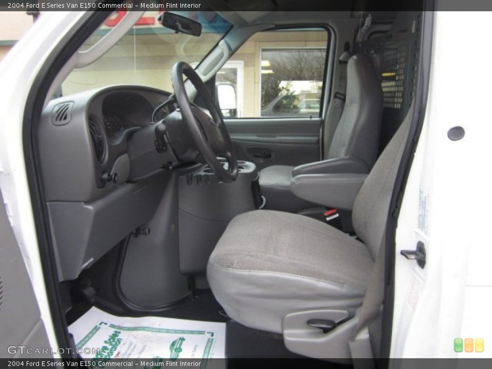 Medium Flint Interior Photo for the 2004 Ford E Series Van E150 Commercial #109491641
