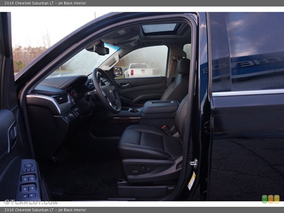 Jet Black Interior Photo for the 2016 Chevrolet Suburban LT #109508805