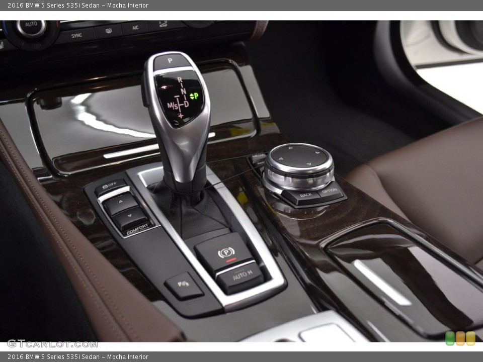 Mocha Interior Transmission for the 2016 BMW 5 Series 535i Sedan #109522855