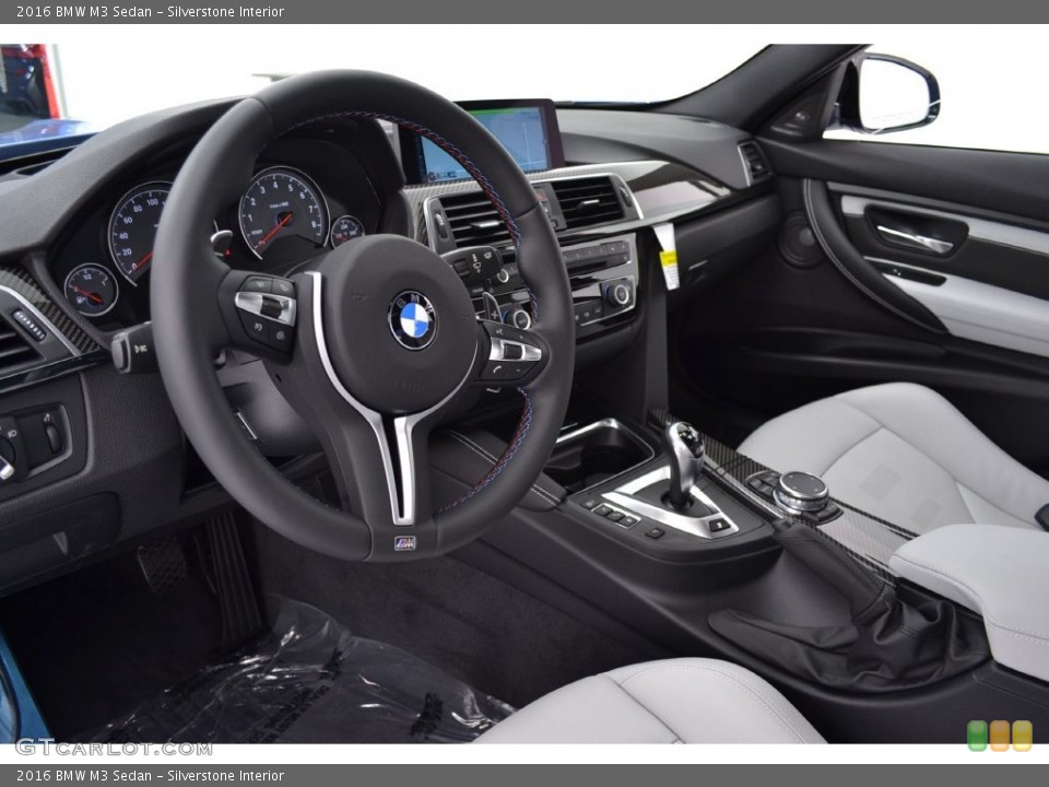 Silverstone Interior Prime Interior for the 2016 BMW M3 Sedan #109523386