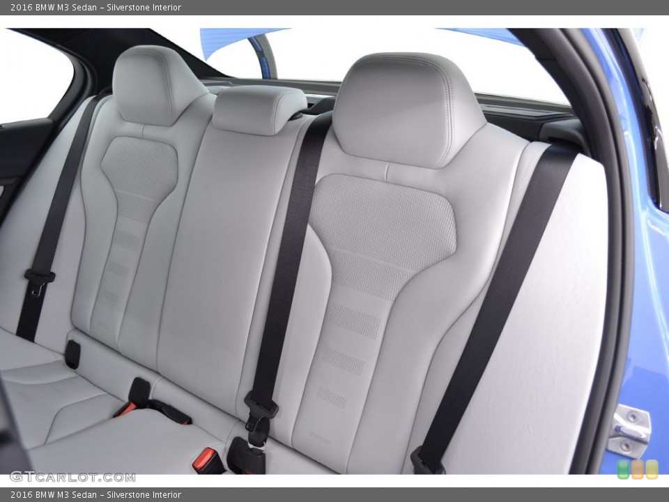 Silverstone Interior Rear Seat for the 2016 BMW M3 Sedan #109523433